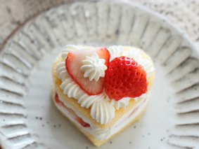 バレンタイン＆ホワイトデーに　簡単ハートのミニデコレーションケーキ　レシピ