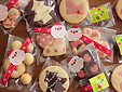クリスマスの簡単ラッピング　クッキー